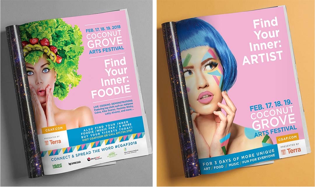 I Dream Design Group - Coconut Grove Arts Festival - Client Work