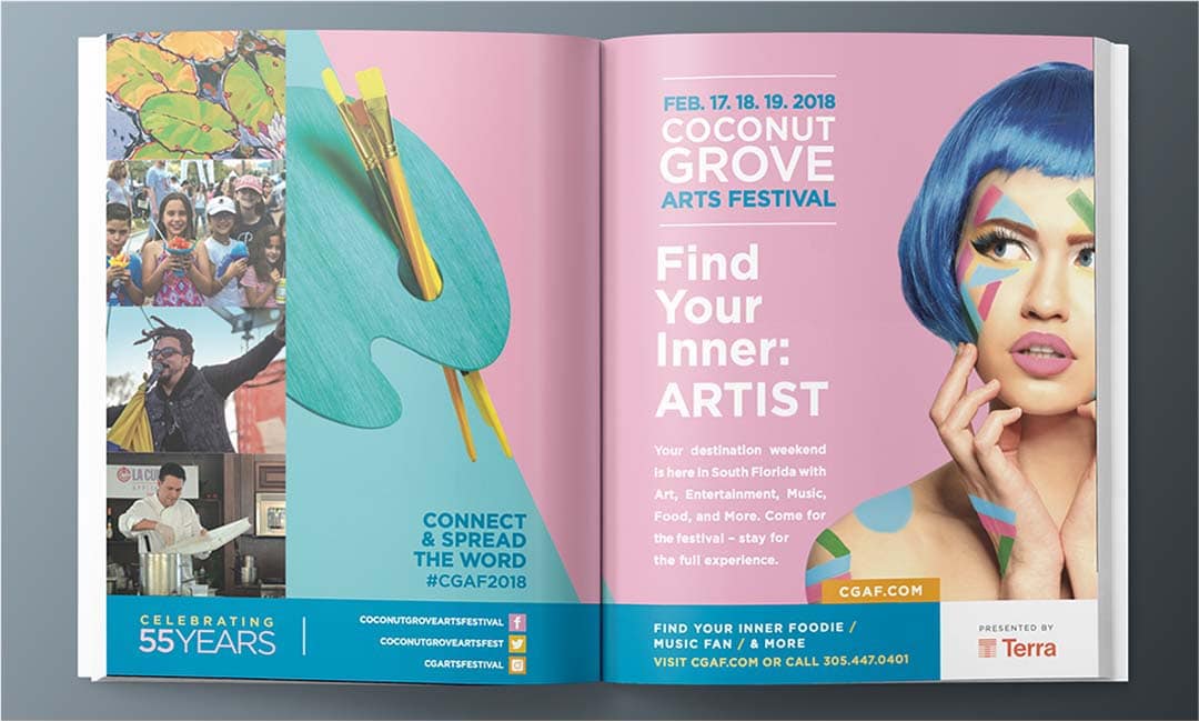 I Dream Design Group - Coconut Grove Arts Festival - Client Work