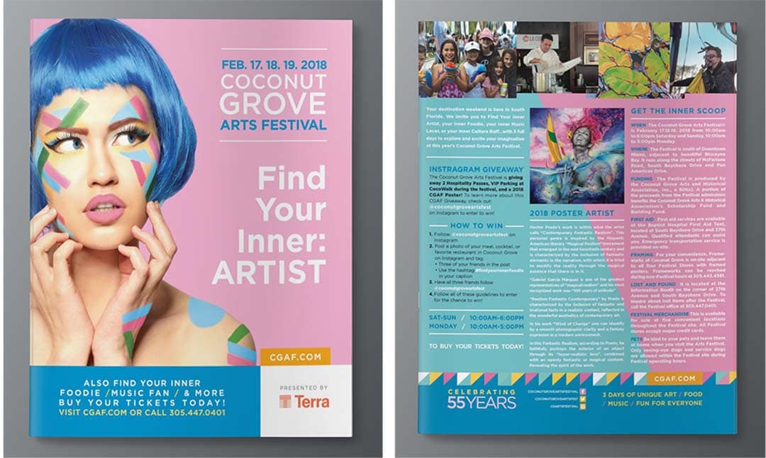 I Dream Design Group - Coconut Grove Arts Festival - Client Work