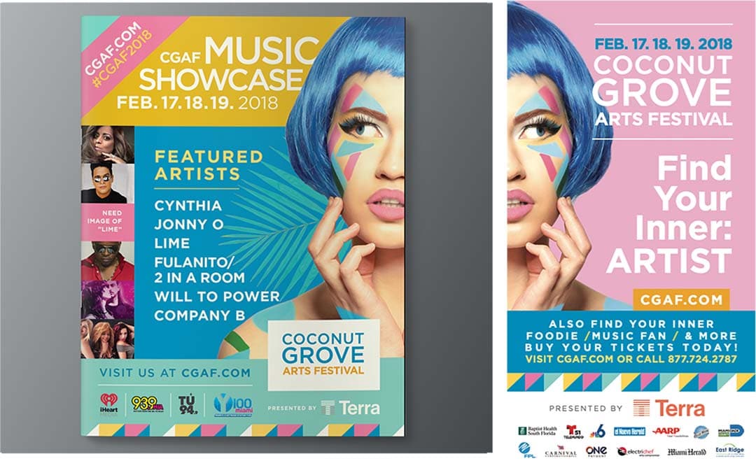 I Dream Design Group - Coconut Grove Arts Festival - Client Work
