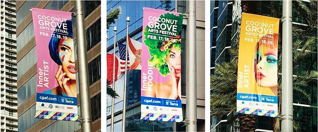 I Dream Design Group - Coconut Grove Arts Festival - Client Work
