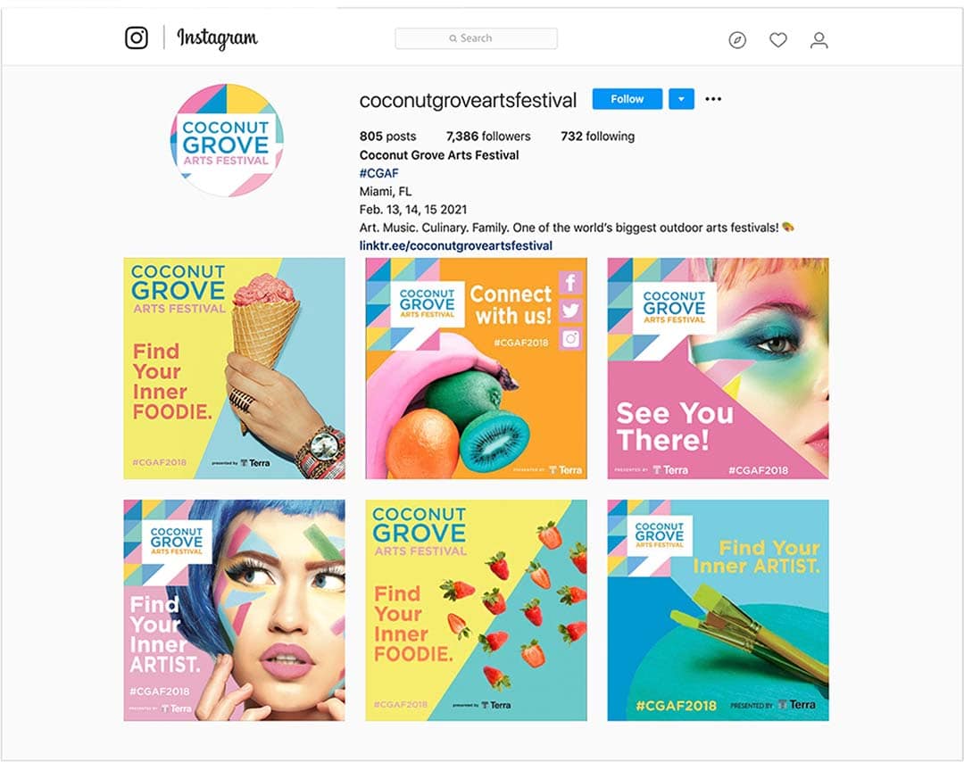 I Dream Design Group - Coconut Grove Arts Festival - Client Work