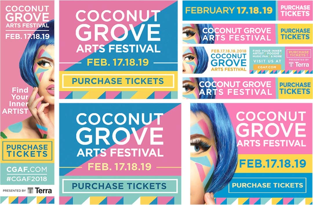 I Dream Design Group - Coconut Grove Arts Festival - Client Work