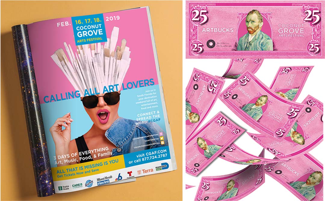 I Dream Design Group - Coconut Grove Arts Festival - Client Work