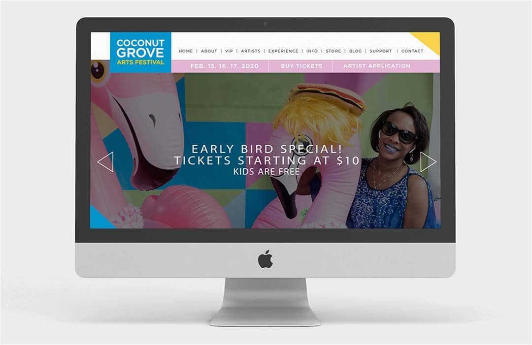 I Dream Design Group - Coconut Grove Arts Festival - Client Work