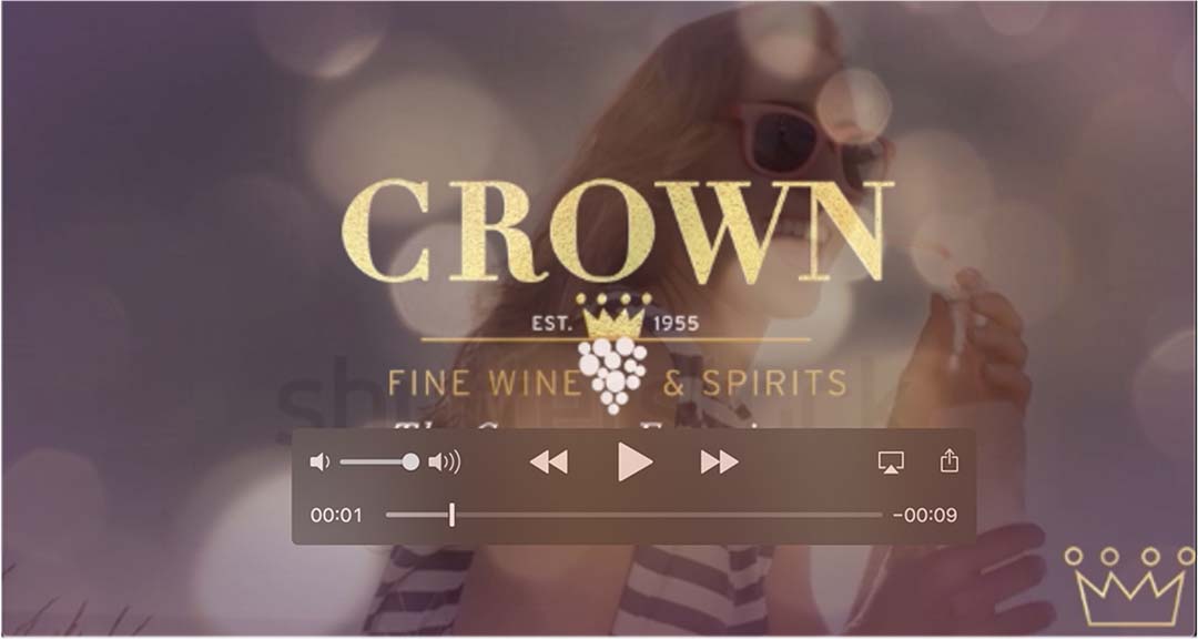 I Dream Design Group - Crown Wine & Spirits - Client Work