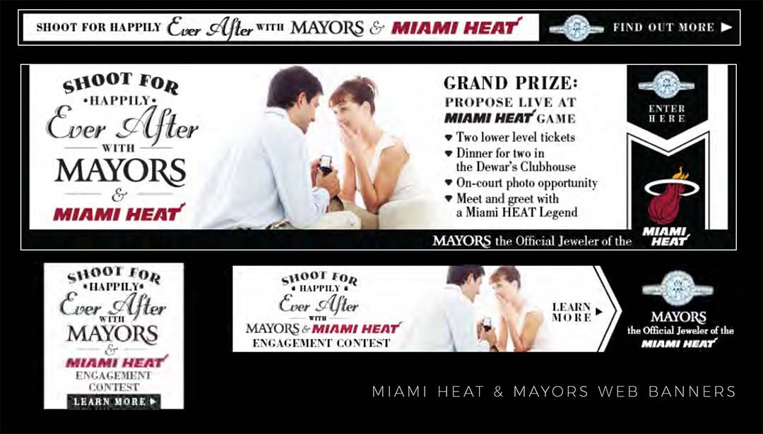 I Dream Design Group - Mayors Jewellers - Client Work