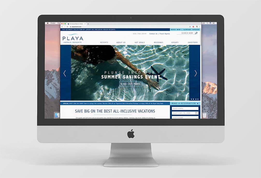 I Dream Design Group - Playa Hotel & Resorts - Client Work