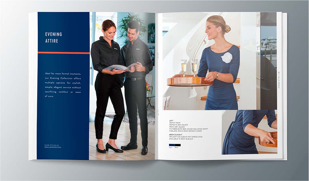 I Dream Design Group - Smallwood’s Yacht Wear - Client Work