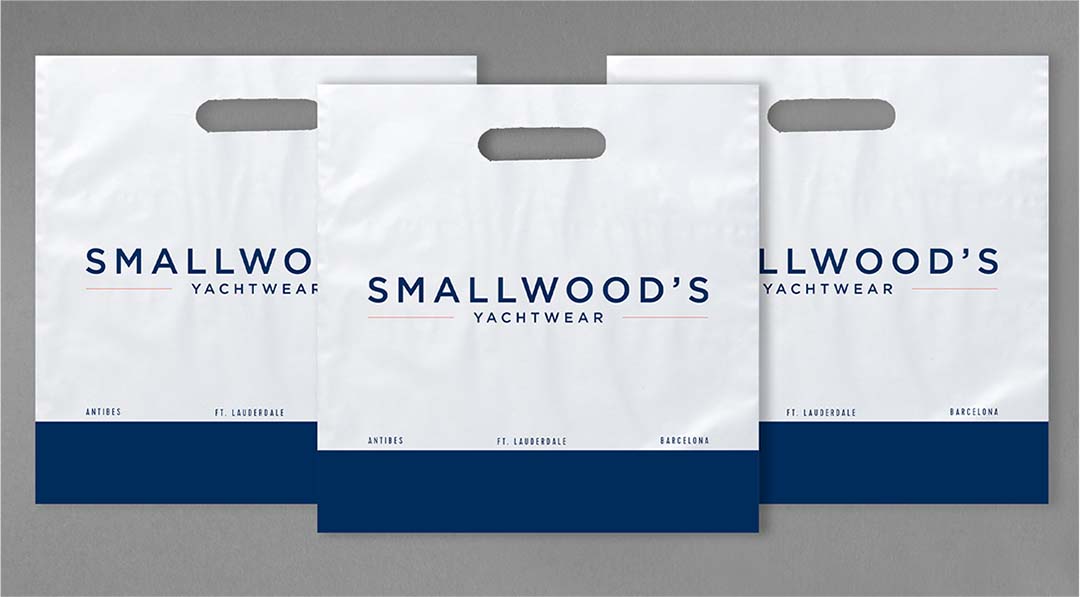 I Dream Design Group - Smallwood’s Yacht Wear - Client Work