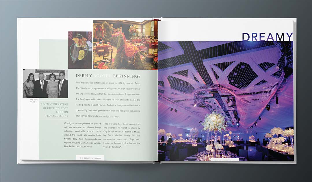 I Dream Design Group - Trias Flowers & Gifts - Client Work
