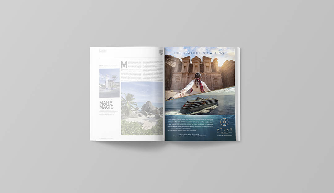 I Dream Design Group - Atlas Ocean Voyages Cruise Line - Client Work