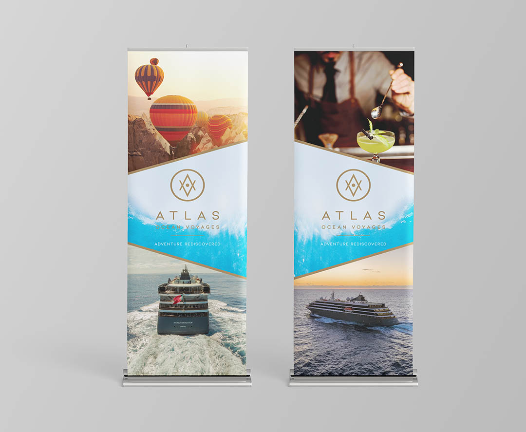I Dream Design Group - Atlas Ocean Voyages Cruise Line - Client Work